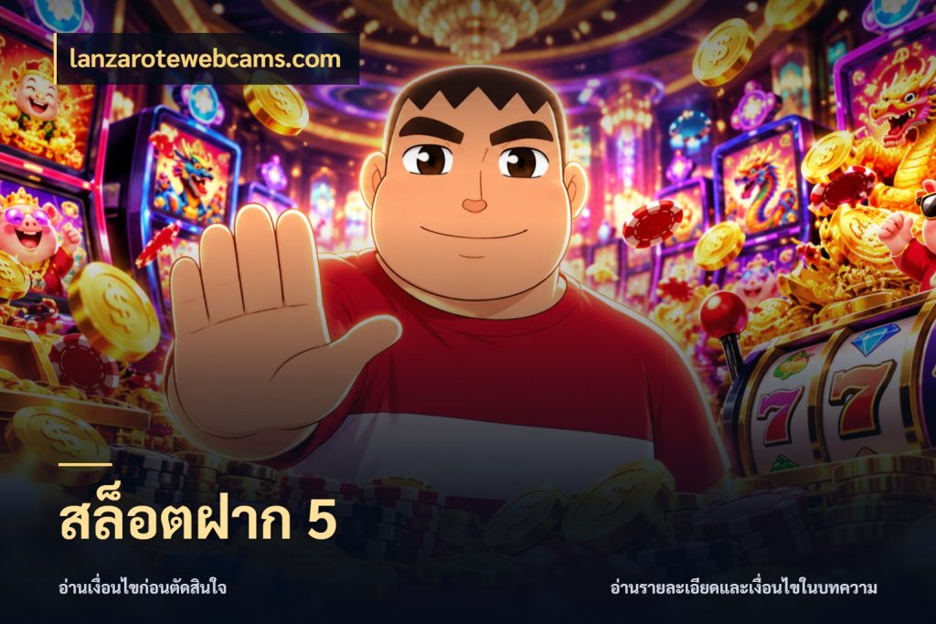 สล็อตฝาก 5 เกมที่ชอบในขอบเขตเงินของตัวเอง กับ lanzarotewebcams.com