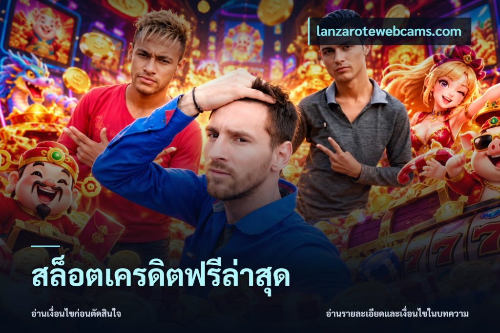 สล็อตเครดิตฟรีล่าสุด