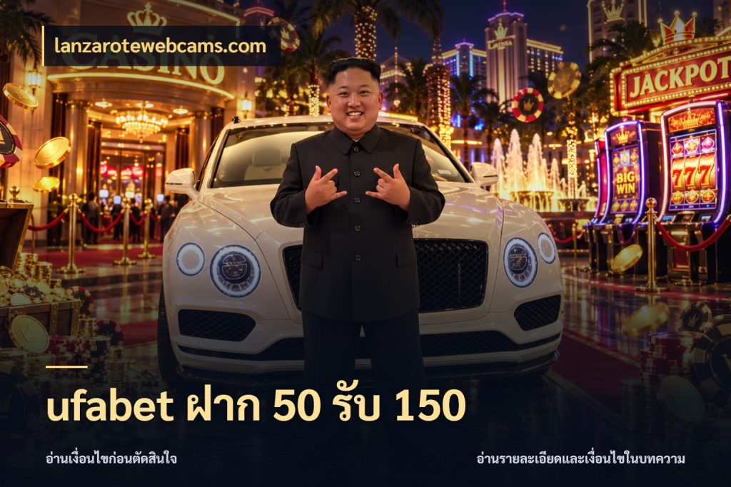 ufabet ฝาก 50 รับ 150 สนุกกับตัวเลือกโปรในสไตล์ของคุณ กับ lanzarotewebcams.com