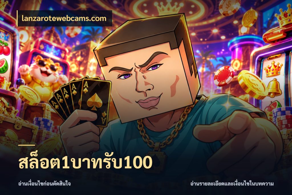 สล็อต1บาทรับ100 เปิดมุมโปรให้เข้ากับเกมแนวโปรด สไตล์ lanzarotewebcams.com