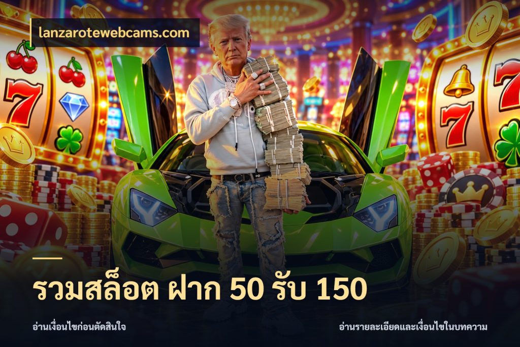 รวมสล็อต ฝาก 50 รับ 150 รูปแบบโบนัสกับสิทธิ์ของสายเกม ในมุม lanzarotewebcams.com