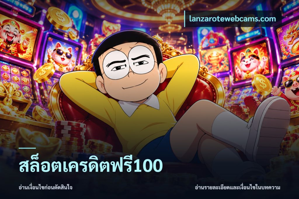 สล็อตเครดิตฟรี100