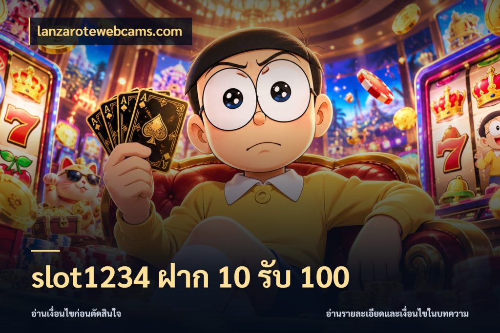 slot1234 ฝาก 10 รับ 100 จับประเด็นยอดรับก่อนเลือกความสนุก สไตล์ lanzarotewebcams.com