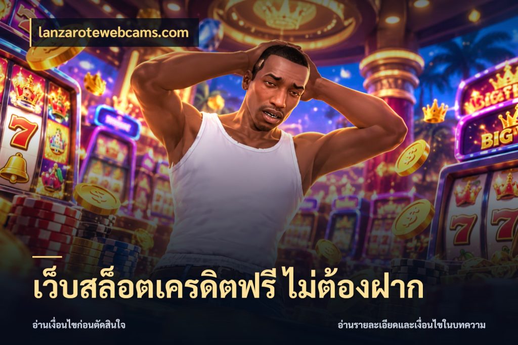 เว็บสล็อตเครดิตฟรี ไม่ต้องฝาก lanzarotewebcams.com สายโบนัสเลือกมุมเครดิตให้ตรงสไตล์