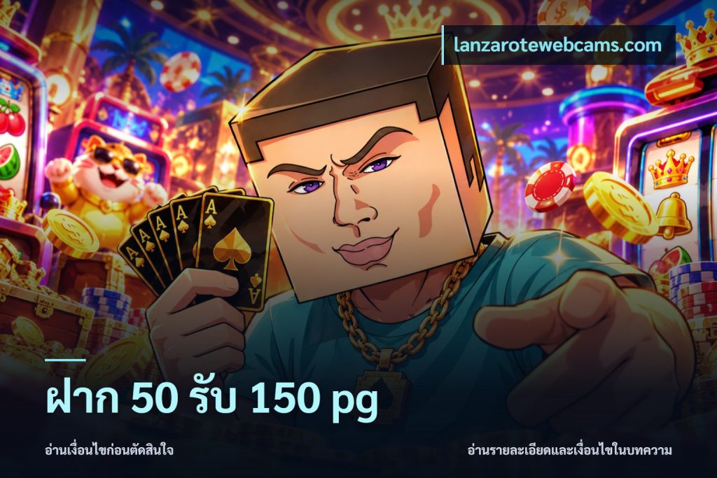 ฝาก 50 รับ 150 pg