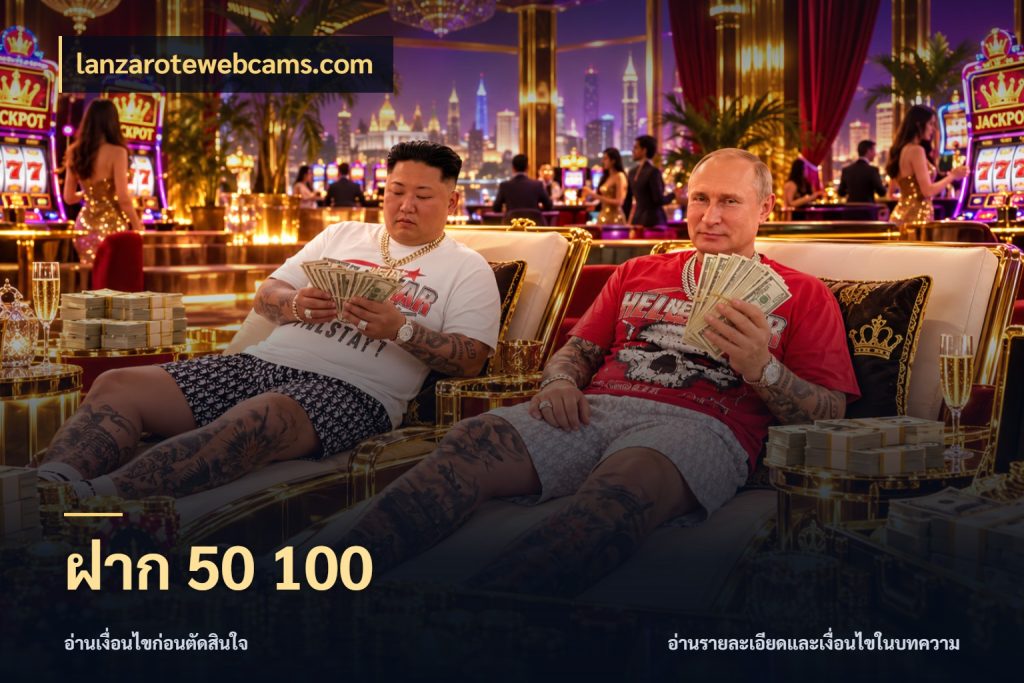 ฝาก 50 100 เปิดมุมยอดเริ่มต้นสำหรับคนชอบเกม กับ lanzarotewebcams.com