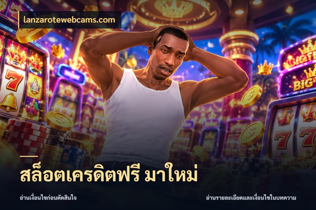 สล็อตเครดิตฟรี มาใหม่ เครดิตแต่ละรูปแบบมีมุมไหนให้ดู ในมุม lanzarotewebcams.com