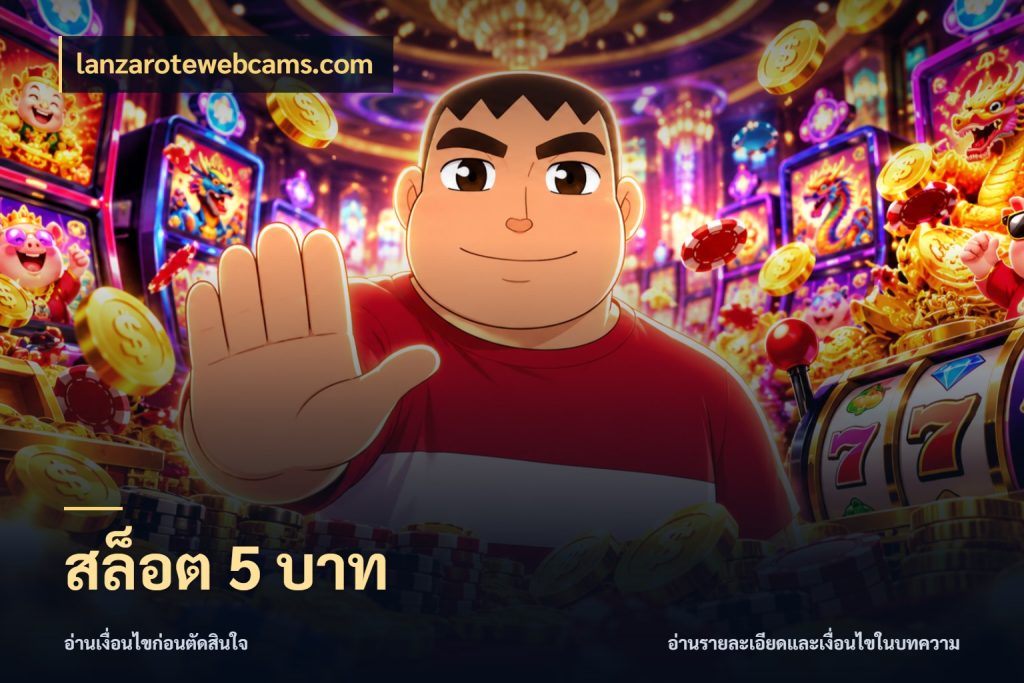 สล็อต 5 บาท เงินตั้งต้นกับความสนุกที่คุณกำหนด กับ lanzarotewebcams.com