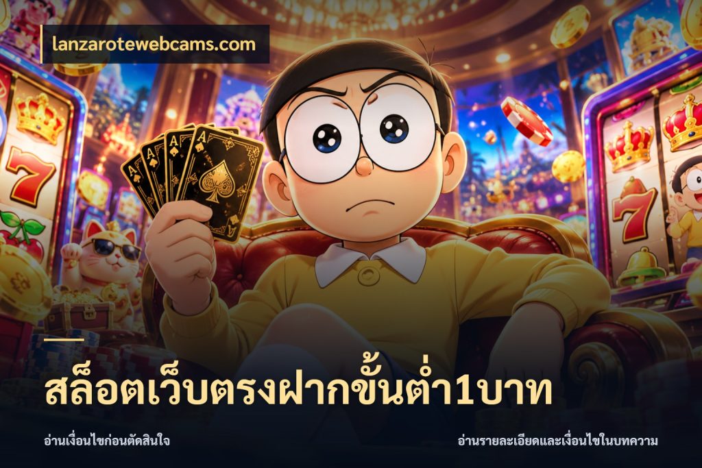 สล็อตเว็บตรงฝากขั้นต่ำ1บาท สายทุนน้อยเลือกความสนุกให้พอดี กับ lanzarotewebcams.com