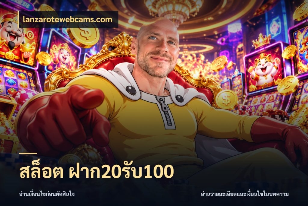 สล็อต ฝาก20รับ100 จุดเด่นของเครดิตที่คนชอบเกมอยากรู้ ในมุม lanzarotewebcams.com