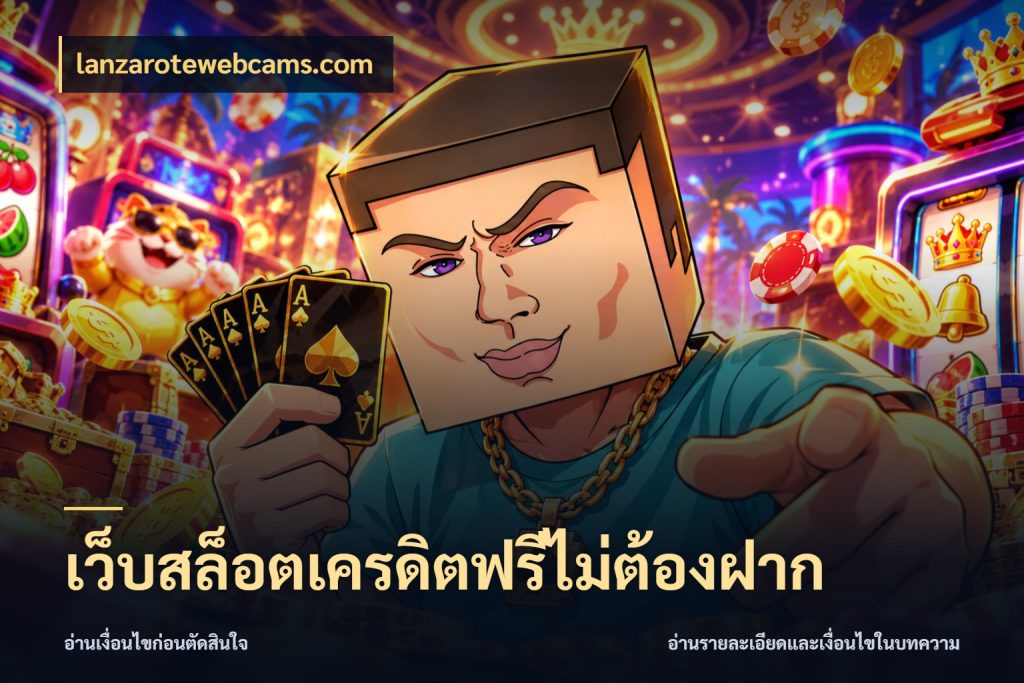 เว็บสล็อตเครดิตฟรีไม่ต้องฝาก รู้จักยอดและขอบเขตของเครดิตฟรี กับ lanzarotewebcams.com
