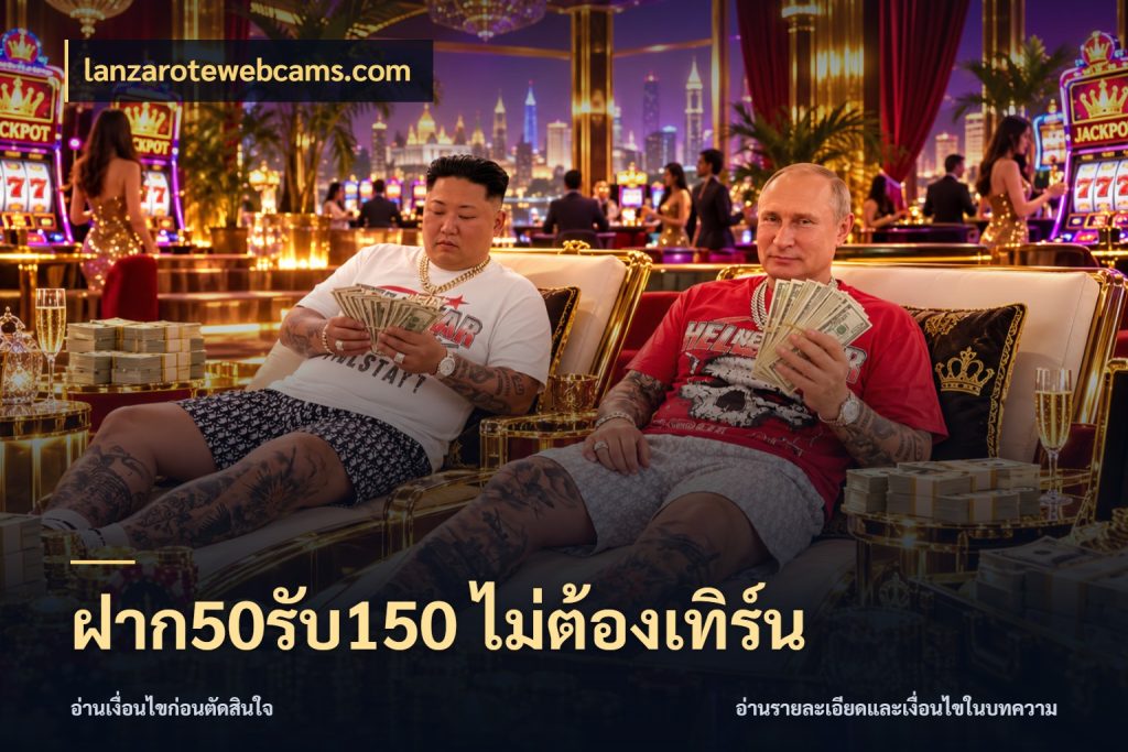 ฝาก50รับ150 ไม่ต้องเทิร์น โปรยอดรับที่สายเกมสนใจ สไตล์ lanzarotewebcams.com