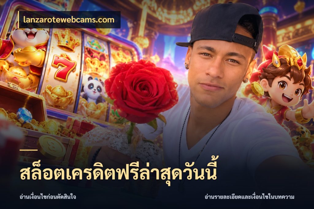 สล็อตเครดิตฟรีล่าสุดวันนี้ จับมุมเด่นของเครดิตฟรีให้ตรงใจ กับ lanzarotewebcams.com