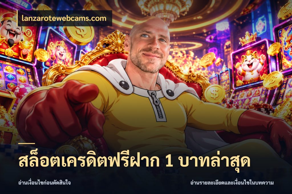 สล็อตเครดิตฟรีฝาก 1 บาทล่าสุด จากชื่อเครดิตฟรีสู่ความสนุกที่เข้าใจได้ ในมุม lanzarotewebcams.com