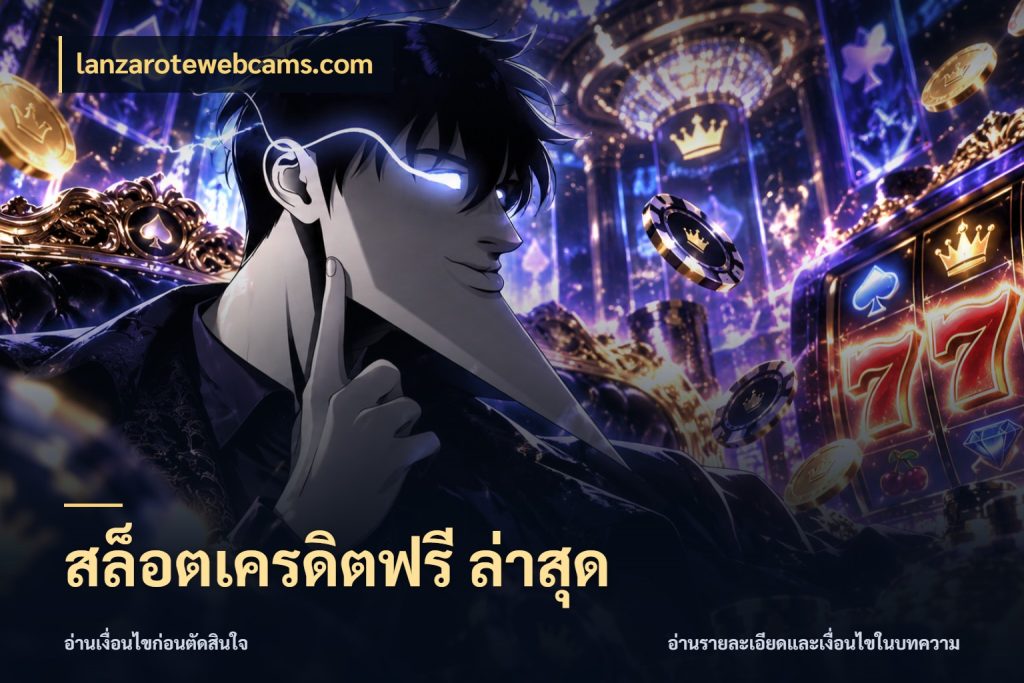 สล็อตเครดิตฟรี ล่าสุด lanzarotewebcams.com เครดิตแต่ละรูปแบบมีมุมไหนให้ดู