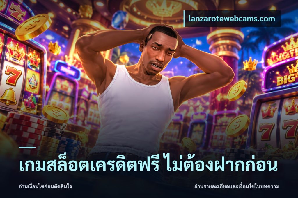 เกมสล็อตเครดิตฟรี ไม่ต้องฝากก่อน