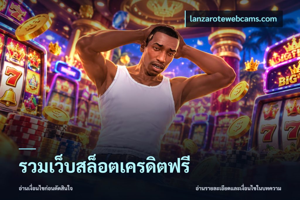รวมเว็บสล็อตเครดิตฟรี