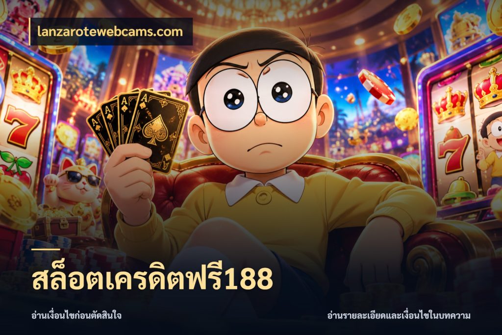 สล็อตเครดิตฟรี188 lanzarotewebcams.com ชนิดเครดิตกับสิทธิ์ที่คุณอยากรู้