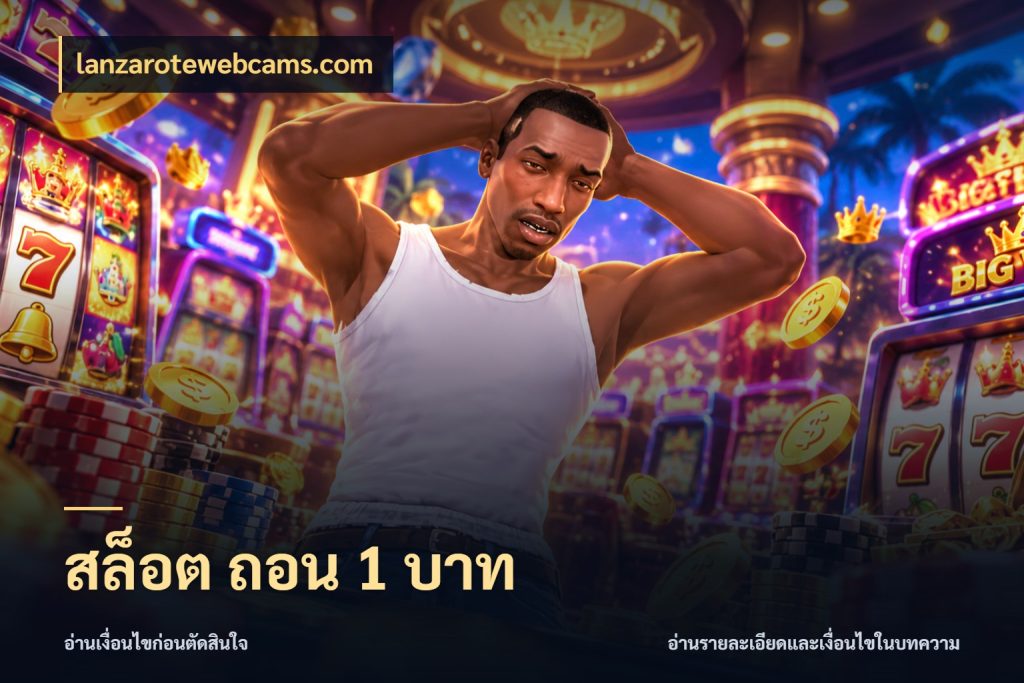 สล็อต ถอน 1 บาท เปิดมุมยอดเริ่มต้นสำหรับคนชอบเกม กับ lanzarotewebcams.com