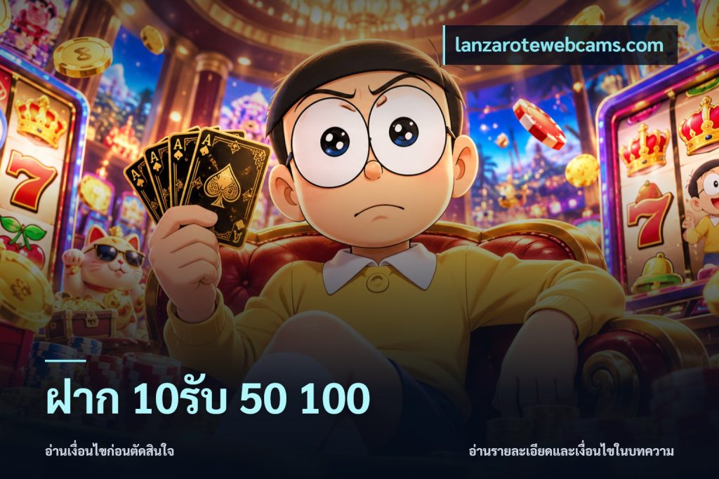 ฝาก 10รับ 50 100