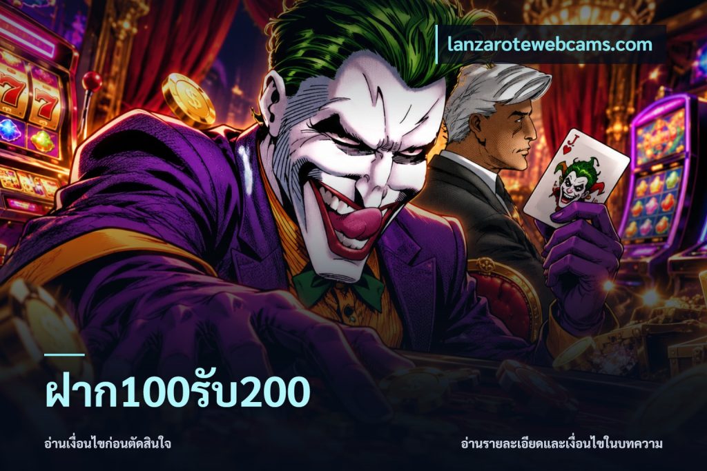 ฝาก100รับ200