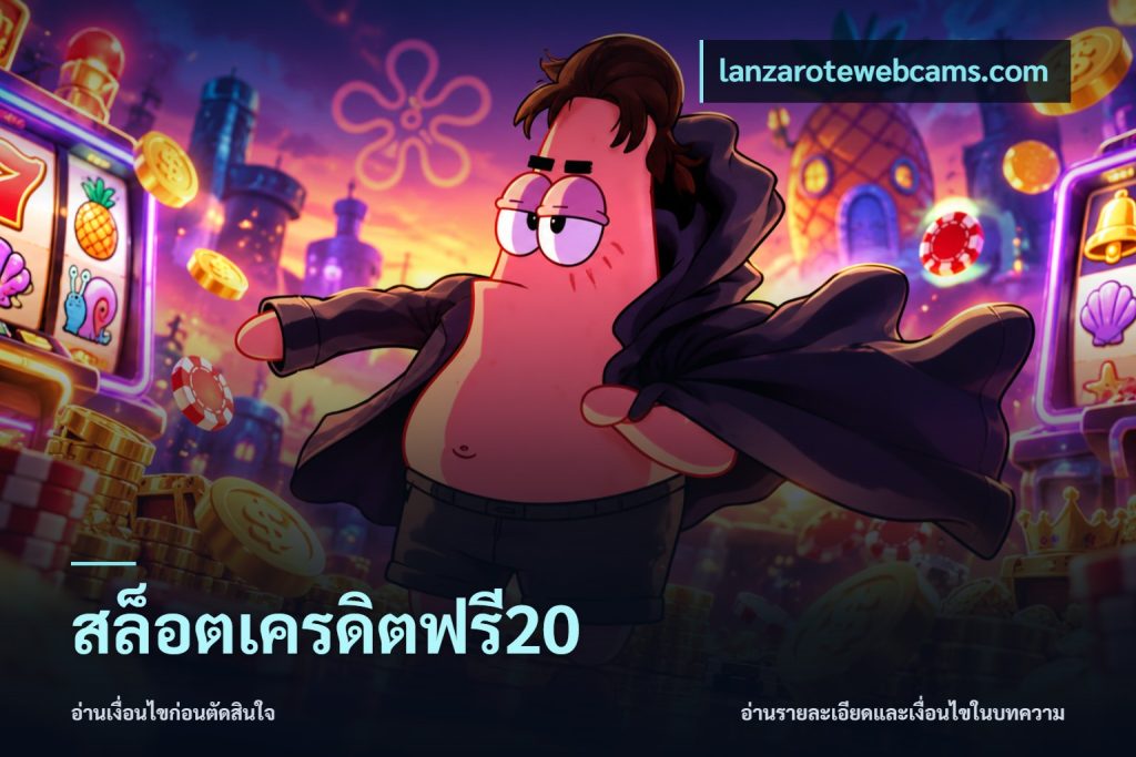 สล็อตเครดิตฟรี20