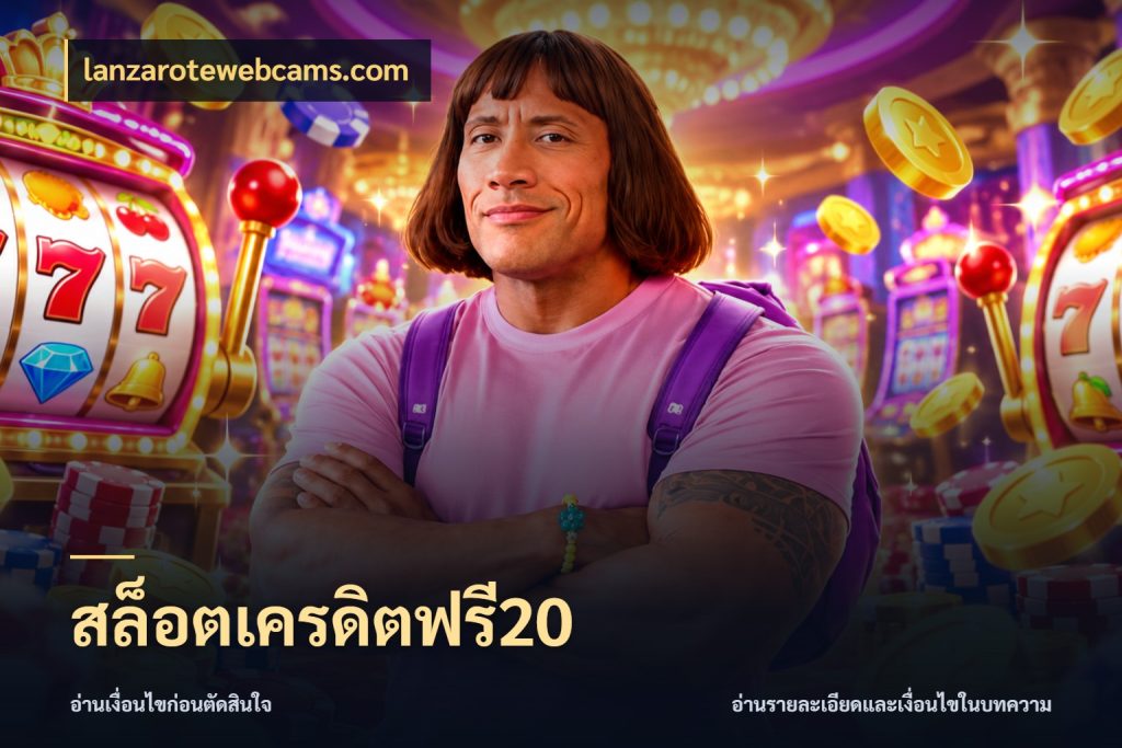 สล็อตเครดิตฟรี20 เครดิตแต่ละรูปแบบมีมุมไหนให้ดู สไตล์ lanzarotewebcams.com
