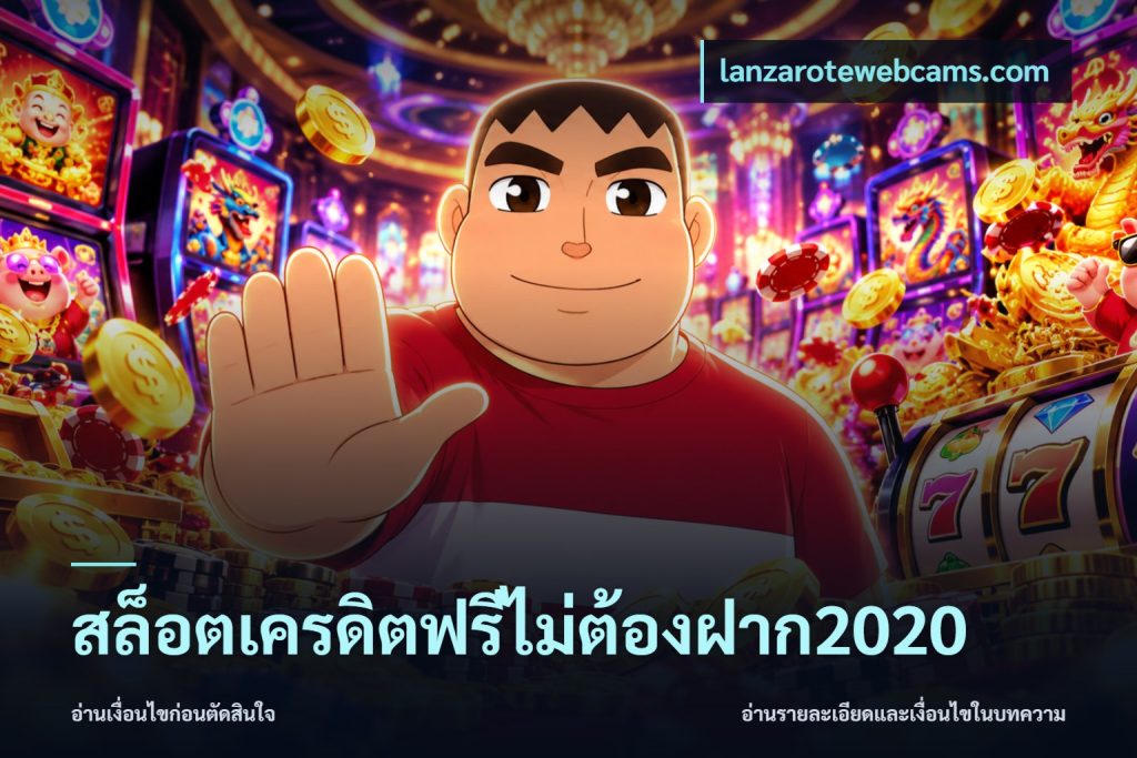 สล็อตเครดิตฟรีไม่ต้องฝาก2020