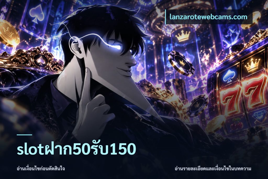 slotฝาก50รับ150