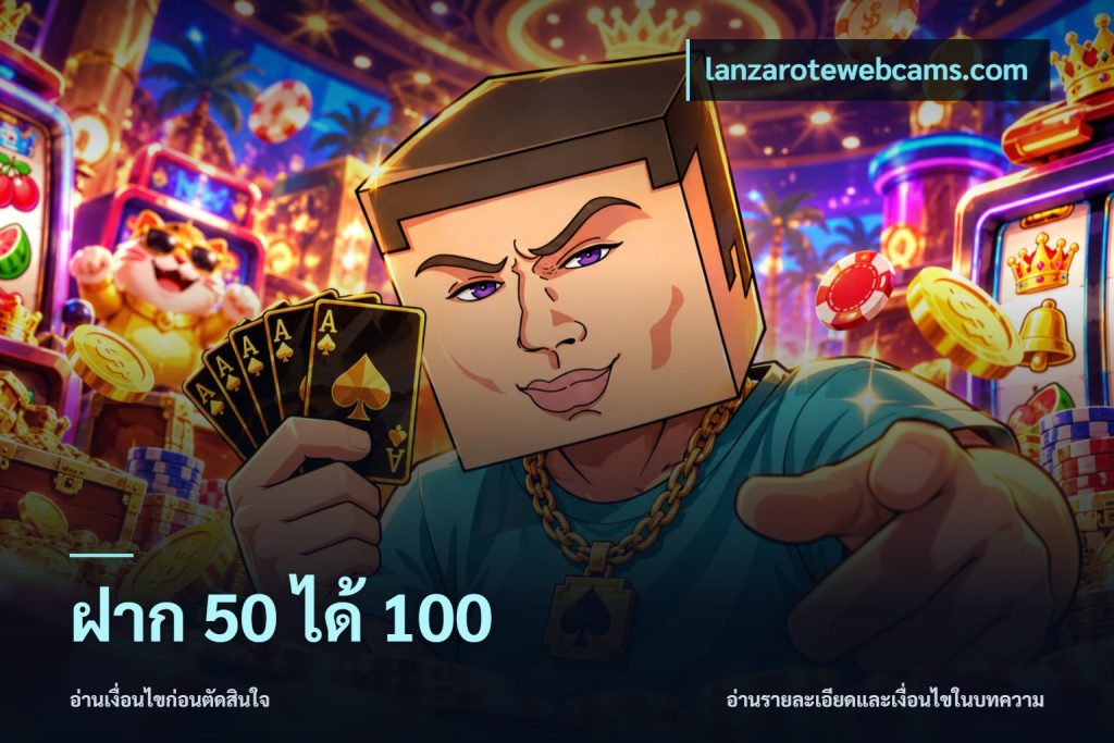 ฝาก 50 ได้ 100