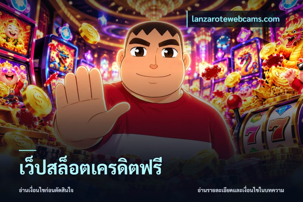 เว็ปสล็อตเครดิตฟรี