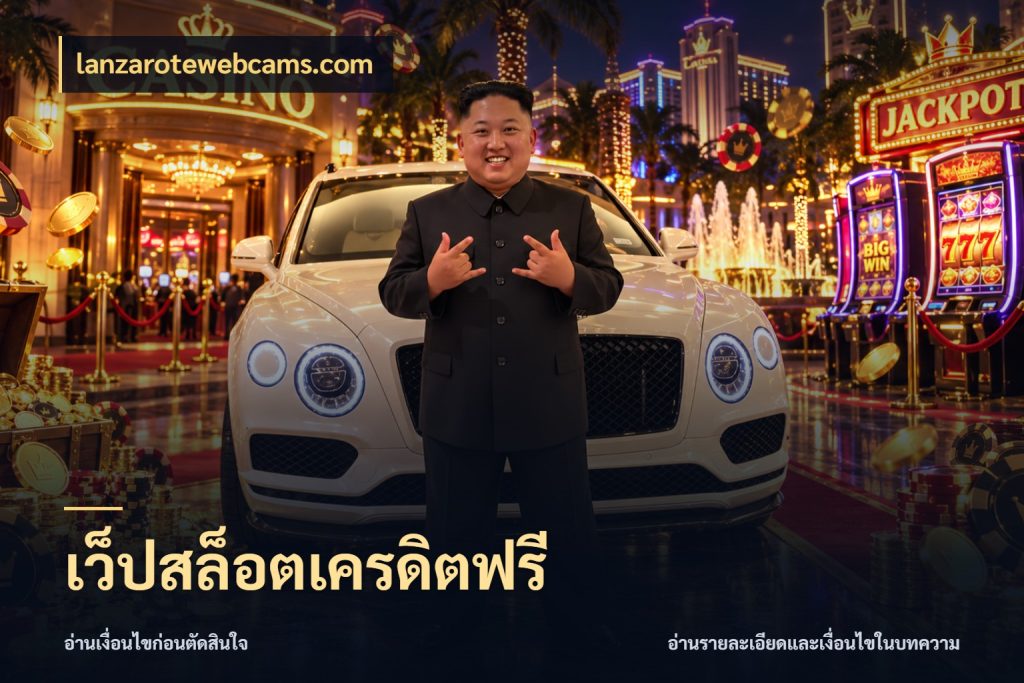 เว็ปสล็อตเครดิตฟรี เครดิตแต่ละรูปแบบมีมุมไหนให้ดู ในมุม lanzarotewebcams.com