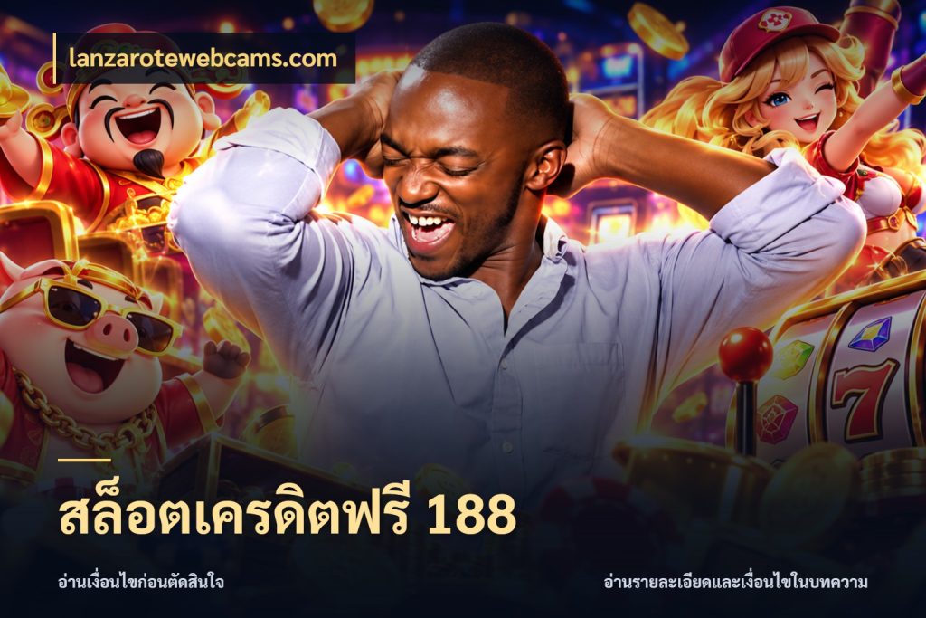 สล็อตเครดิตฟรี 188 รู้จักยอดและขอบเขตของเครดิตฟรี กับ lanzarotewebcams.com