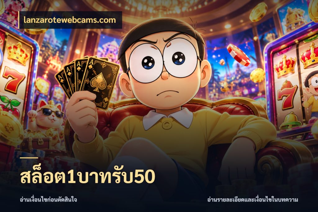 สล็อต1บาทรับ50 จับคู่โบนัสกับสไตล์เกมที่ชอบ ในมุม lanzarotewebcams.com