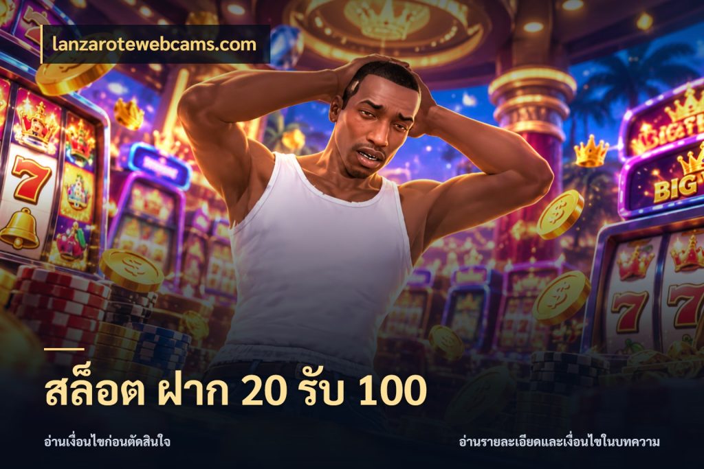 สล็อต ฝาก 20 รับ 100 lanzarotewebcams.com เปิดมุมโปรให้เข้ากับเกมแนวโปรด