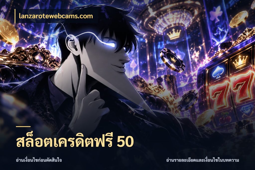 สล็อตเครดิตฟรี 50 รู้จักยอดและขอบเขตของเครดิตฟรี ในมุม lanzarotewebcams.com