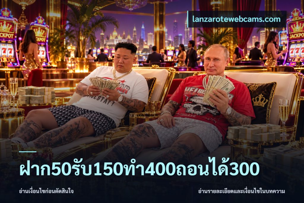 ฝาก50รับ150ทํา400ถอนได้300