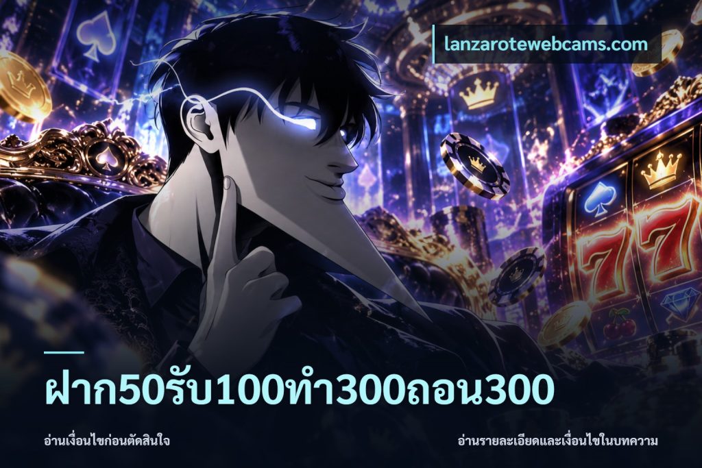 ฝาก50รับ100ทํา300ถอน300
