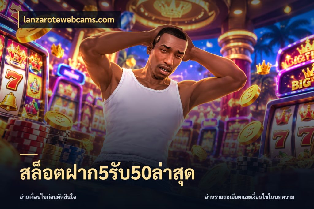 สล็อตฝาก5รับ50ล่าสุด จับคู่โบนัสกับสไตล์เกมที่ชอบ สไตล์ lanzarotewebcams.com