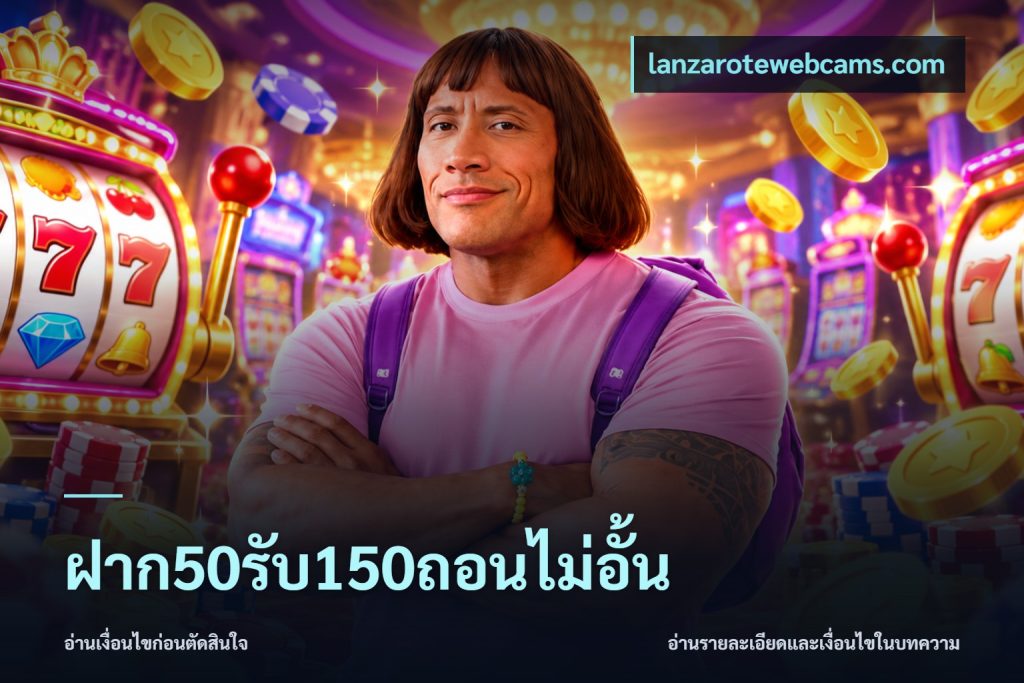 ฝาก50รับ150ถอนไม่อั้น