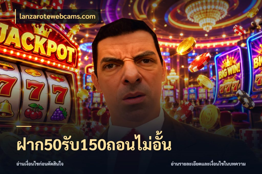 ฝาก50รับ150ถอนไม่อั้น สายโบนัสเลือกจังหวะสนุกได้อย่างไร สไตล์ lanzarotewebcams.com