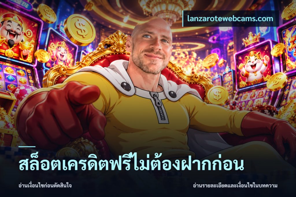 สล็อตเครดิตฟรีไม่ต้องฝากก่อน