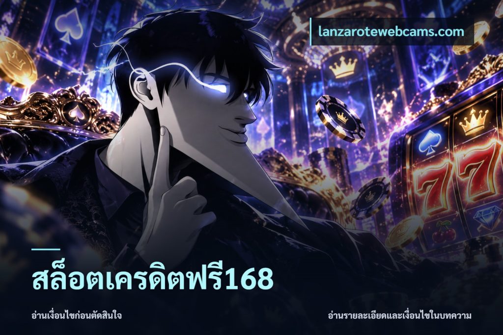 สล็อตเครดิตฟรี168