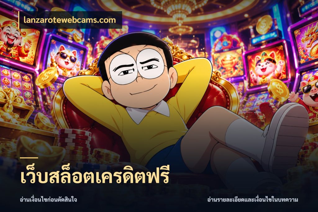 เว็บสล็อตเครดิตฟรี ชนิดเครดิตกับสิทธิ์ที่คุณอยากรู้ ในมุม lanzarotewebcams.com