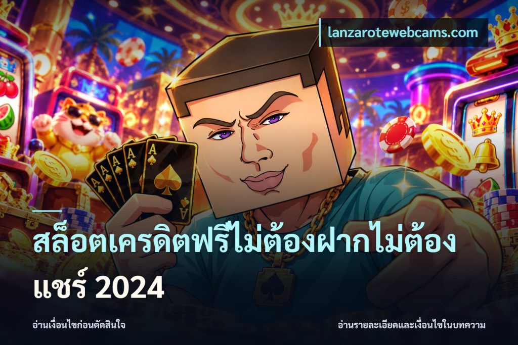 สล็อตเครดิตฟรีไม่ต้องฝากไม่ต้องแชร์ 2024