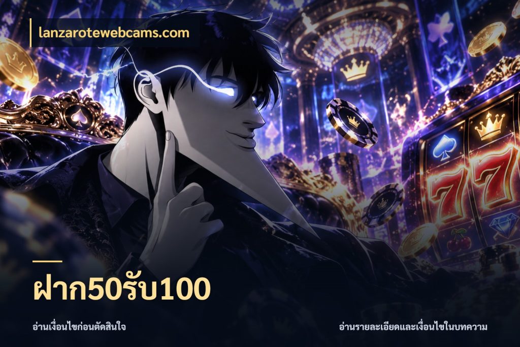 ฝาก50รับ100 เครดิตกับรูปแบบโปรที่ตรงใจ ในมุม lanzarotewebcams.com