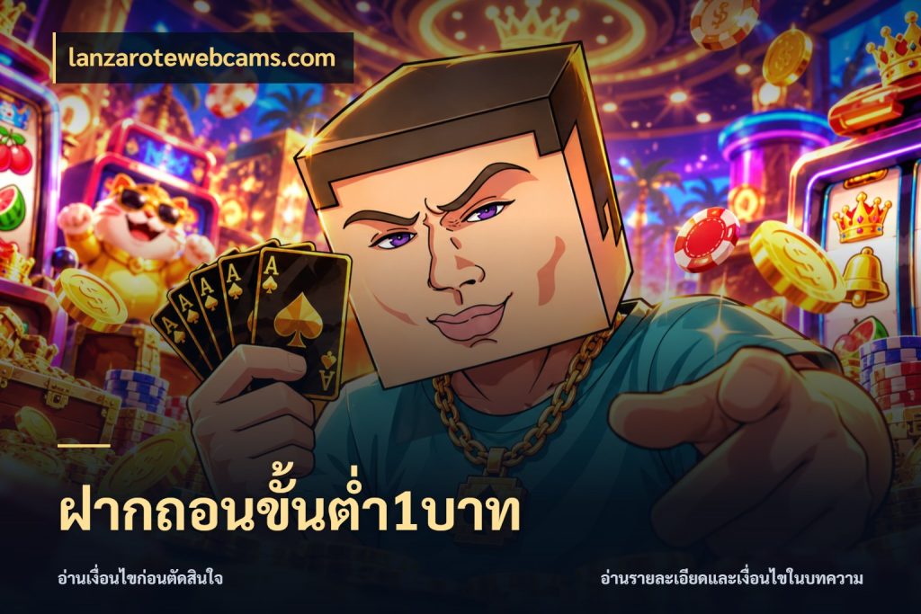 ฝากถอนขั้นต่ำ1บาท ทุนเบาก็มีสีสันในจังหวะของคุณ กับ lanzarotewebcams.com