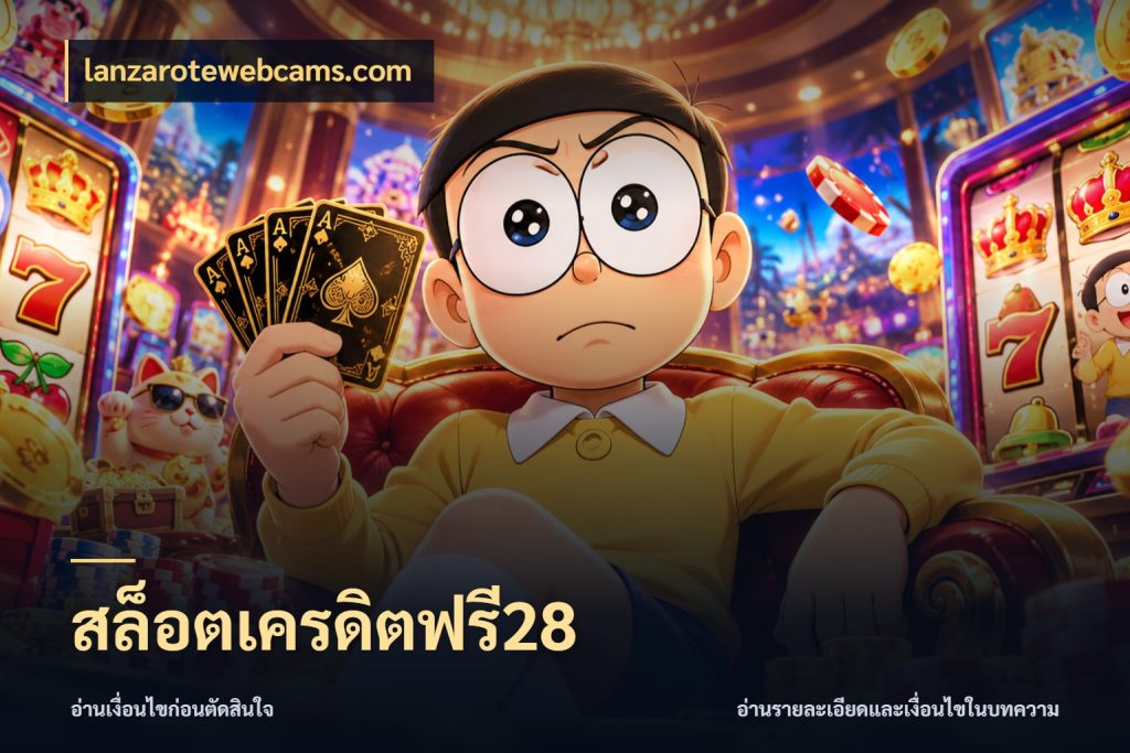 สล็อตเครดิตฟรี28 lanzarotewebcams.com ชนิดเครดิตกับสิทธิ์ที่คุณอยากรู้